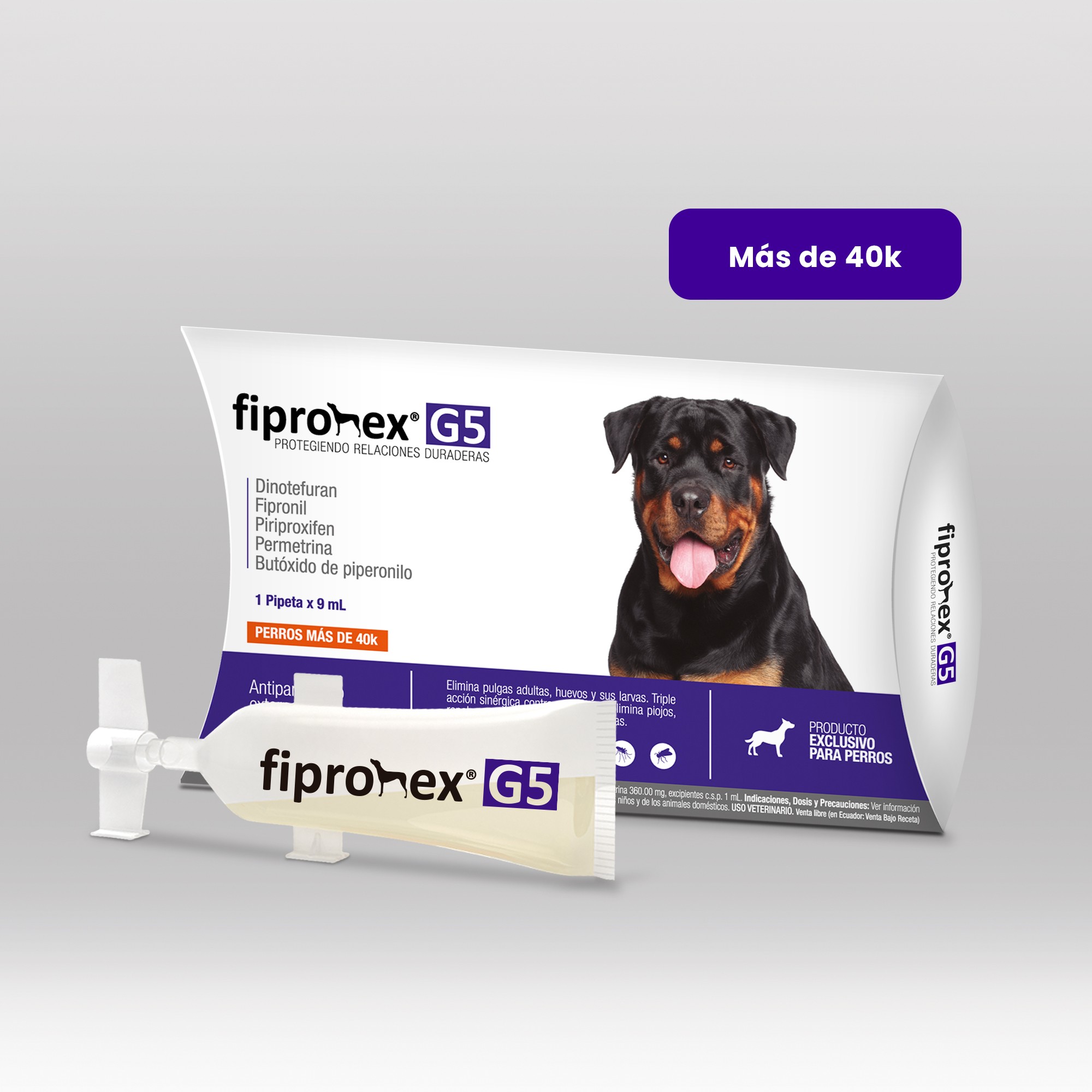 Fipronex® G5 Drop On x 9ml (40 kg a más)