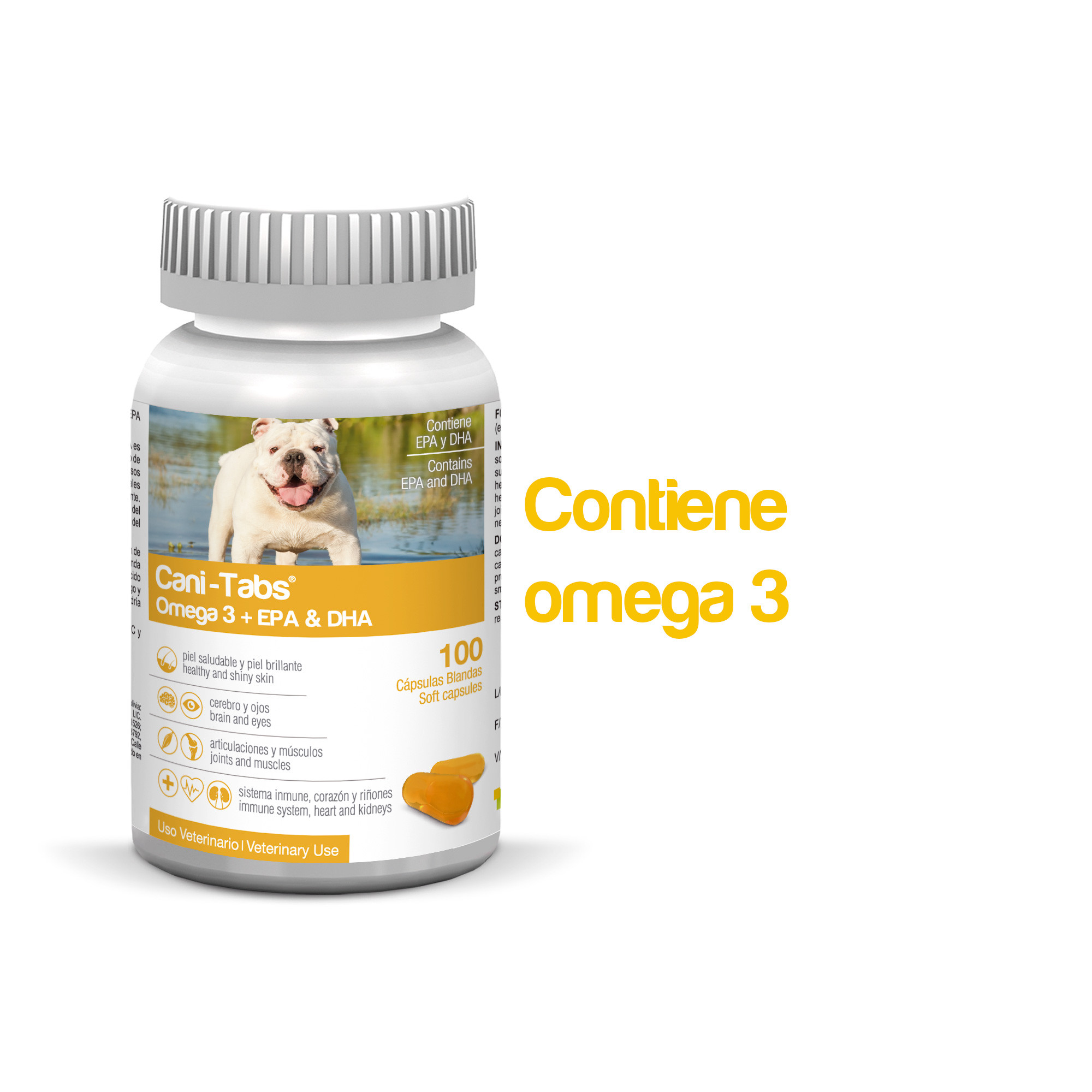 Cani-Tabs® Omega3 EPA & DHA | Cápsula Oral | Agrovet Shop